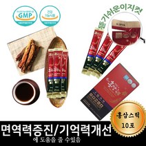 [시너지케어몰]6년근 데일리원홍삼스틱 10 ml x 10포 (건강기능식품), 상세페이지 참조, 상세페이지 참조