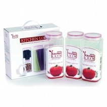 키친락 KITCHEN LOCK 보관용기 3P SET- K3000, 단일 본품, 1개