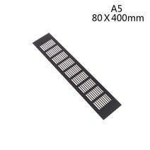 통풍구 천공 시트 알루미늄 합금 공기 배출 웹 플레이트 환기 그릴 너비 5/8cm, [16] As Pic Show