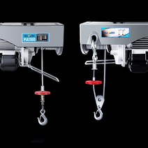 필렛코리아 가정용 미니 호이스트 레버블록 전동윈치 견인 리모컨 체인블럭, 100-300kg 20m