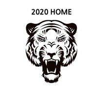 티브랜드 259_엠블럼 패치 2020 HOME 검정(대)