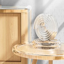 무타공마켓 잘라쓰는 투명 모서리보호대 롤형 강력접착, 4M