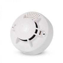 화재 감지기 연기 경보 배터리 작동 광전 센서 빛 사운드 경고 자동 점검