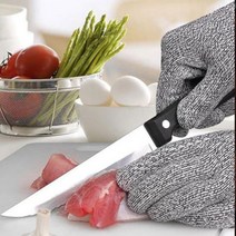 칼베임 절단 방지 장갑 5등급 찔림 손보호 안전 조리 요리 급식소 식당 주방 채칼 육가공, L