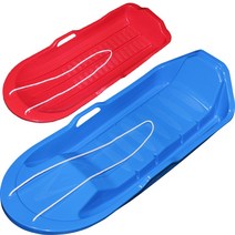 국내제작 골드라인 눈썰매 1인용/2인용/무료배송/갯벌썰매/잔디썰매, 2 인용 - 파랑