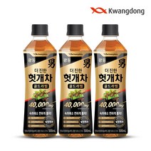 광동 더진한 헛개차 골드라벨 500m x 24pet, 단품