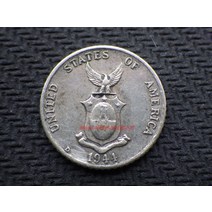 미국령 필리핀 1944년 철제 소녀 10부 기념주화 행운의주화 희귀동전 대박선물
