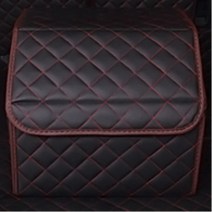 차량용 접이식 트렁크 정리함 수납함 XC90 카니발 박스 올뉴투싼 펠리세이드 싼타페 쏘렌토MQ4 QM5 올란도 스포티지 니로 공구 자동차 티구안 자가용, 블랙 S