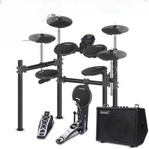 전자 드럼 세트 일렉트릭 재즈 Drum 패드 pad 전자북, 실리콘 5 드럼 3 심벌즈 + 기프트 팩