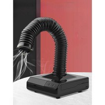 납땜 흡입기 납연기 냄새 흡입기 연기 집진기 소형, 탁상흡연기(블랙)