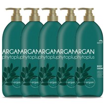 꽃을든남자 아르간 피토플러스 바디워시 1400ml, 5개