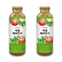 다농원 애플페퍼민트 580gx2개 과일청 코디얼 페퍼민트 수제청, 580g, 2개
