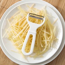 달자샵 1+1 주방 용품 감자 당근 핸드형 회전식 칼날 간편 채칼 필러, 2P