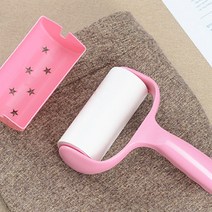 스마트킹카 롤 테이프 클리너 돌돌이 먼지제거기 소형 대형, 롤클리너/소형10cm/핑크