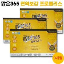 맑은365 면역보감 광동 면역력 프로폴리스 구강향균 항산화 액상 면역보감365, 3, 50ml/30포