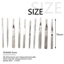 미니 공압 공기 연필 다이 그라인더 키트 70000 RPM 고속 커팅 우드 쥬얼리 연마 그라인딩 조각 공압 도구그라인딩 커팅 공압 공구, Type 3