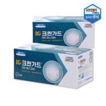 유한킴벌리 크린가드 크린 마스크 실끈형 50매 x 2카톤 44273, 단품없음, free