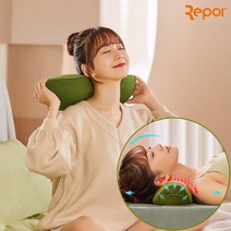 샤오미 Rippel 스마트 안마 베개/ 경추 스트레칭/ 복부 다리 마사지건/다용도 베개 안마기, 그린