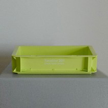 밀크박스 미니 세트 트렁크 카고 캥핑 박스 수납 12종, 가로 30*세로 20*높이 7cm, 라임