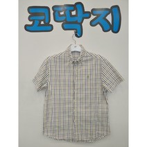 남0159/ 빈폴정품 춘하 체크 면 남방 셔츠 코딱지구제