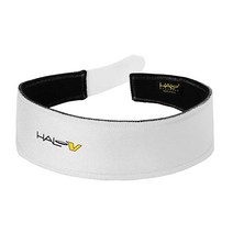 Halo Headband 스웨트밴드 벨크로 블랙, WHITE