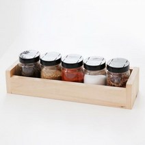 삼나무 원목 양념통 세트, 5p set