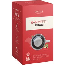 린저 아메리카노 다크 헤이즐넛 100T, 1g, 100개