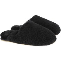 어그 UGG 여성 맥시 컬리 슬라이드 (1133151-BLK)