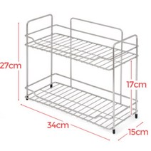 주방 식탁정리 양념통 보관 수납선반 거치대 높이조절 무타공 싱크대 스탠딩 건조망, 테이블선반 대