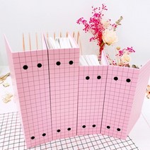 바보사랑 핑크에디션 6공 다이어리 속지 보관 보관용 바인더 A5 A6.랄라예나, A6핑크(작은사이즈)