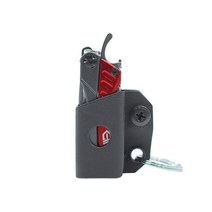 Clip & Carry Kydex GERBER DIME/LEATHERMAN SQUIRT PS4용 멀티 툴 칼집 및 ALOX를 포함한 일부 VICTORINOX 모델용 - 미국 제조, Black, 1개