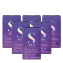 콜라겐 뮤신 먹는 저분자 피쉬 콜라겐 30포 6박스