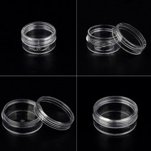 휴대용 화장품 크림 소량 소분 용기 로션 공병 통, 납작 대