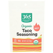 365 바이 홀 푸드 마켓 타코 시즈닝 스파이시 오가닉 1oz, 1팩
