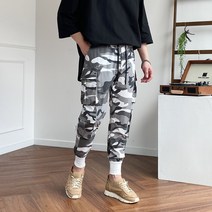 아이스 카모 4포켓 빅사이즈 밀리터리 조거팬츠 28~38size