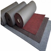 현관매트 바닥 공장 매장 미끄럼방지 라인매트 1M x 30M(3가지 색상), 밤색