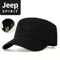 JEEP SPIRIT 캐주얼 플랫 모자 A0293 + 인증 스티커