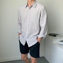 남자 데일리 바이오 린넨 셔츠 15color 간절기 캐주얼 봄 가을 긴팔 남방 옷 코디