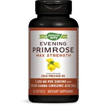 네이쳐스웨이 EFA 골드 이브닝 프림로즈 1300mg 소프트젤, 60개입, 1개