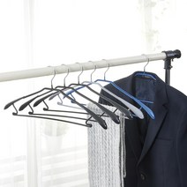 할메이드 코트 니트 논슬립 정장옷걸이 10P, 정장옷걸이 그레이 10P