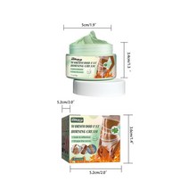 쑥바디 슬리밍 지방 연소 크림 안티 셀룰라이트 빠른 다리 체중 제품 여성 건강 관리 1 PC 30g, 한개옵션0