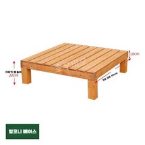 테라스 테이블 평상 마루 실내 야외 조립식 방부목 옥상 마을 정자 만들기, 14 90x20cm/브라운/정사각형