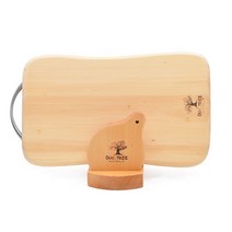 [검트리] 캄포 나무 도마 거치대 100% 호주 원목 제작 접착제 없는 수작업 도마 홀더