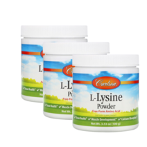 칼슨랩스 엘리신 아미노산 파우더 3.53oz 100g 엘리신 3세트