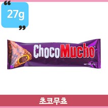 달콤 바삭 초코무쵸 초코바 크런키 27g 탕비실 사무실 회사 초코과자 간식, 1개