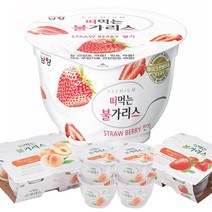 [삼성에프에스] 남양 요플레 떠먹는 불가리스 85g x 4개 요구르트 요거트 2종, 떠먹는 불가리스 복숭아 4개