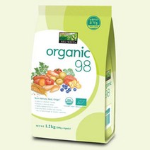 애견사료 오가닉98 1kg 강아지 뉴웨이브 사료 소포장 _ 2210228EA, 쿠팡2 본상품선택