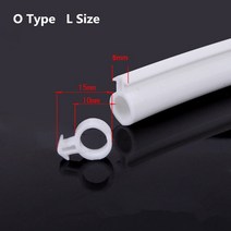밴드실러 실링기 포장기계 수동 자동 포장 밴딩기 5M/10M O 형 플라스틱 스틸 도어 창 블록 씰링 날씨 스트, 01 5 메터, 02 A7