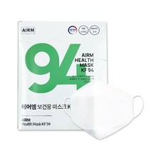 에어엠 보건용 마스크 대형 KF94, 50개입, 1개