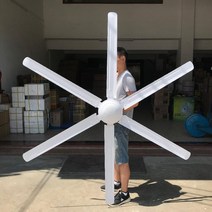 실링팬 산업용실링팬 창고실링팬 씰링팬 체육관 높은, (천장형/실링펜/6중날/선풍기/화이트/2m)